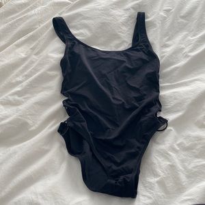 Solid & Striped Bathing Suit